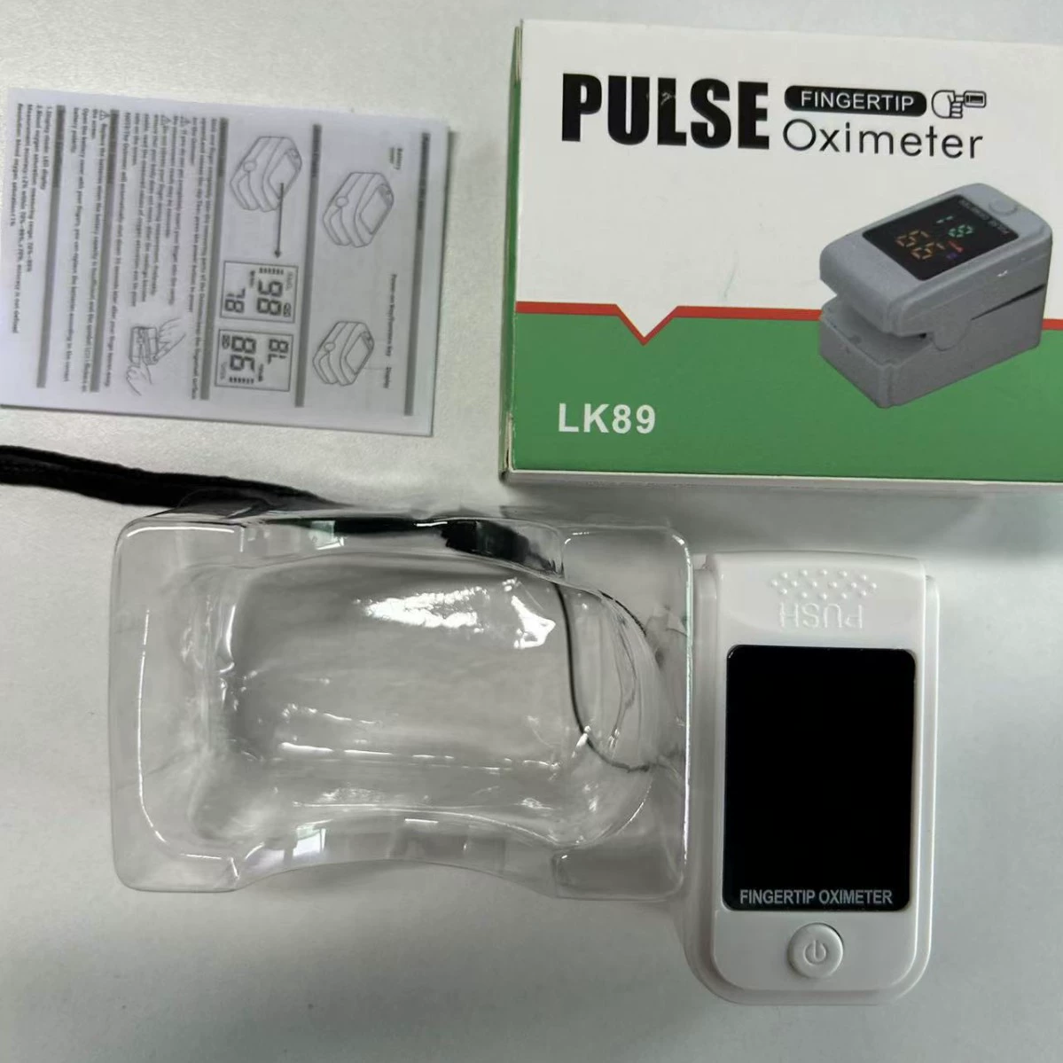 LK89 палец зажимный пульс оксиметр светодиодный кончик драгоценного камня для насыщения крови кислородом детектор сердечного ритма TFT