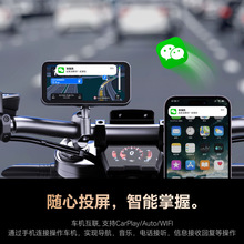 SJCAM速影摩托车记录仪RD10防抖前后双摄像头智能机车行车监控器