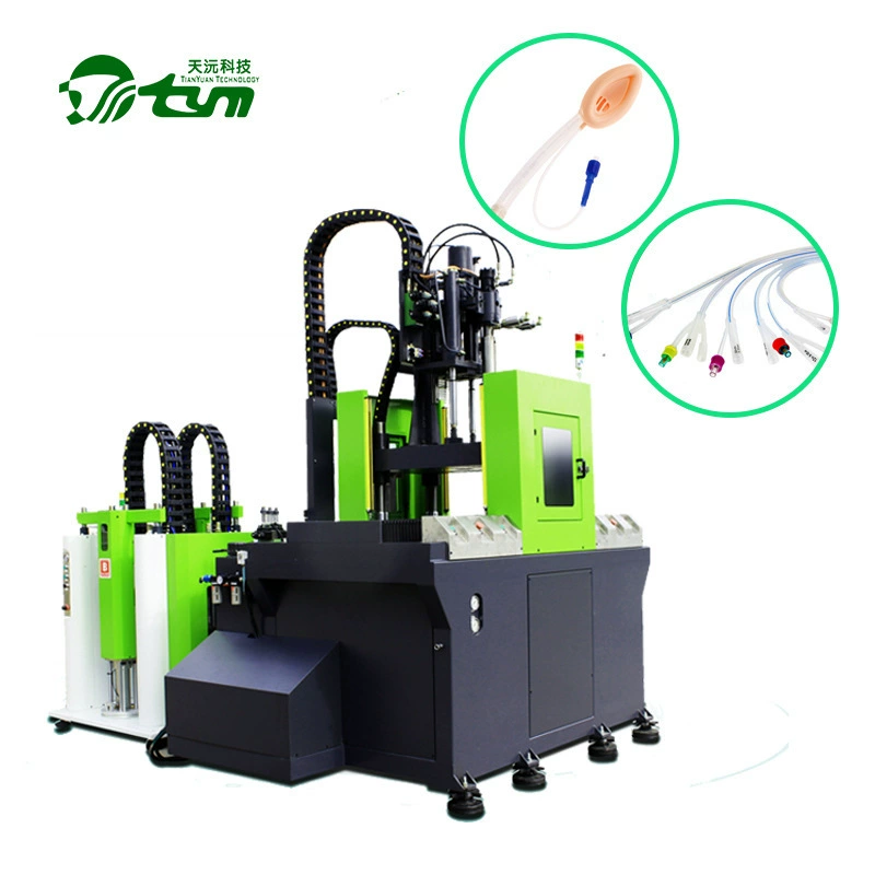 Жидкий силиконовый горловый маска вертикальный сервопривод полный комплект производственного оборудования Жидкий силикон литья формовочная машина