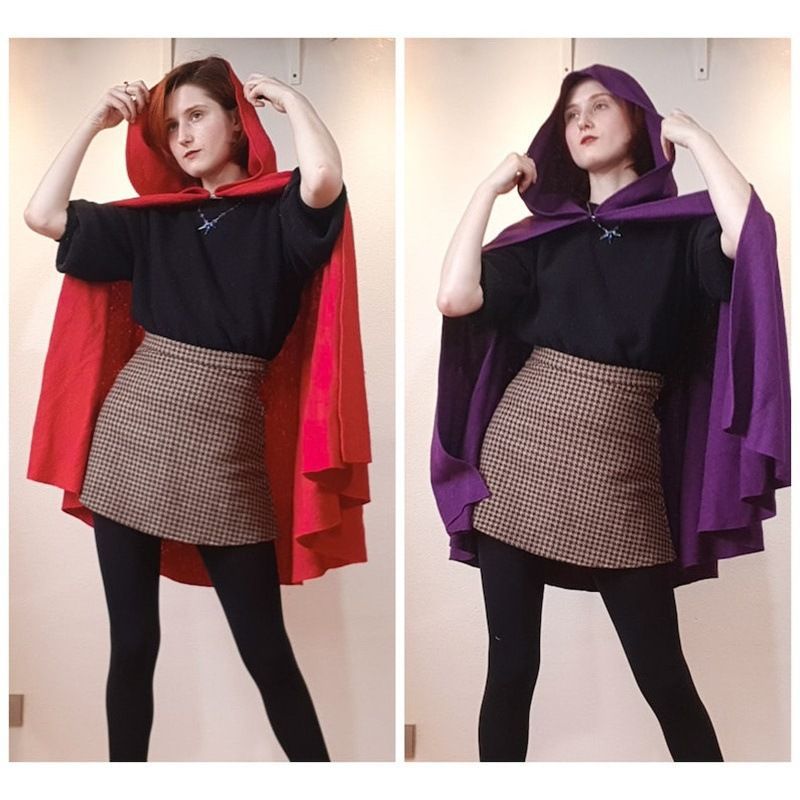 Christmas short keep warm trench coat