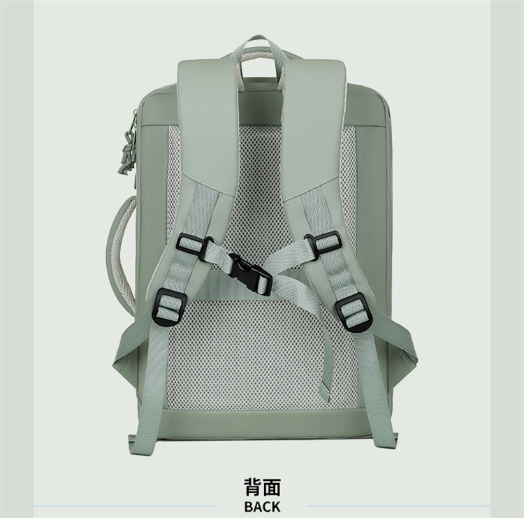 Cross-border backpack for men, multi-functional laptop bag, large-capacity dry-wet separation, leisure business travel backpack undefined