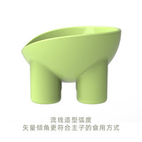 Кошачья чаша Pippi Original слон Legow Bowl Bowl Macaron Color The Tepant Lears -Лучевая чаша для чаши для кошачьего бассейна защита питомца миска