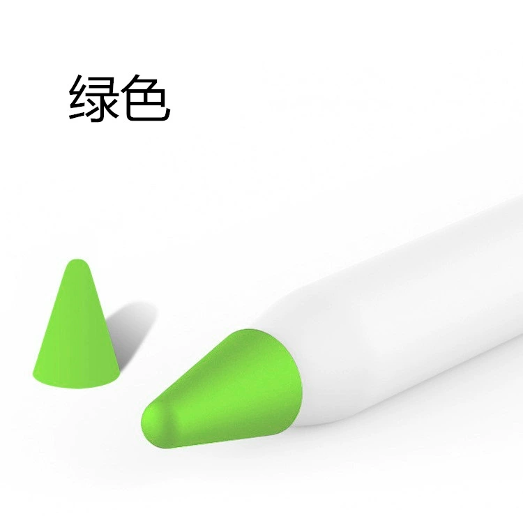 Совместимый стилус для Apple Pencil 2-го поколения, силиконовая накладка на корпус, колпачок наконечника, защитная крышка для сенсорного пера iPad