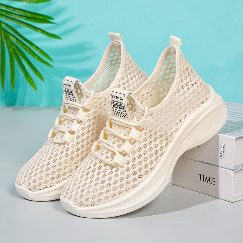 Transparent Mesh Sports Shoes, New Summer Mesh Shoes for Women, Breathable Mesh Surface, Versatile and Lightweight Student Shoes