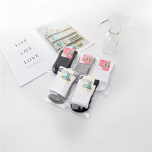 春秋款全棉儿童袜学生运动白袜童袜品牌白色袜子批发