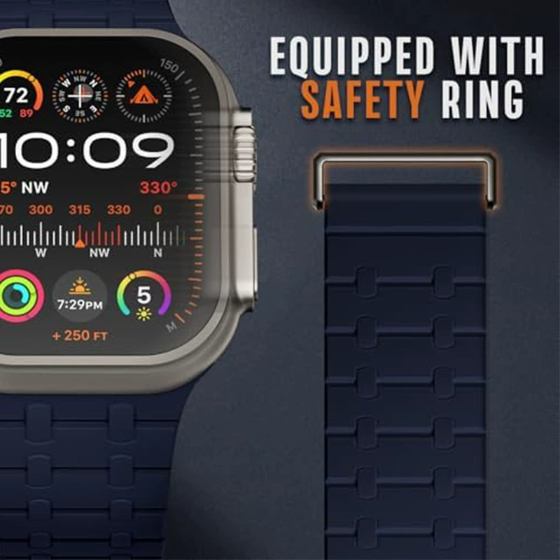 Совместимый браслет Apple Watch Band AppleWatch 10-го поколения новый penal AP сильный магнит