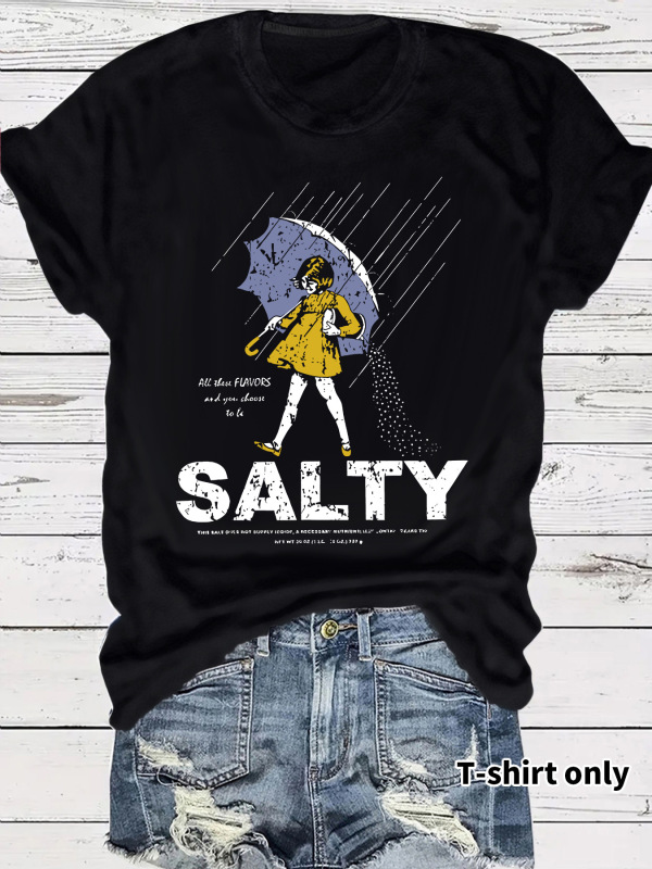 ヨーロッパとアメリカのTシャツ半袖塩味表現パック女の子傘クロスボーダー夏ラウンドネック既製トップス女性対外貿易注文|undefined