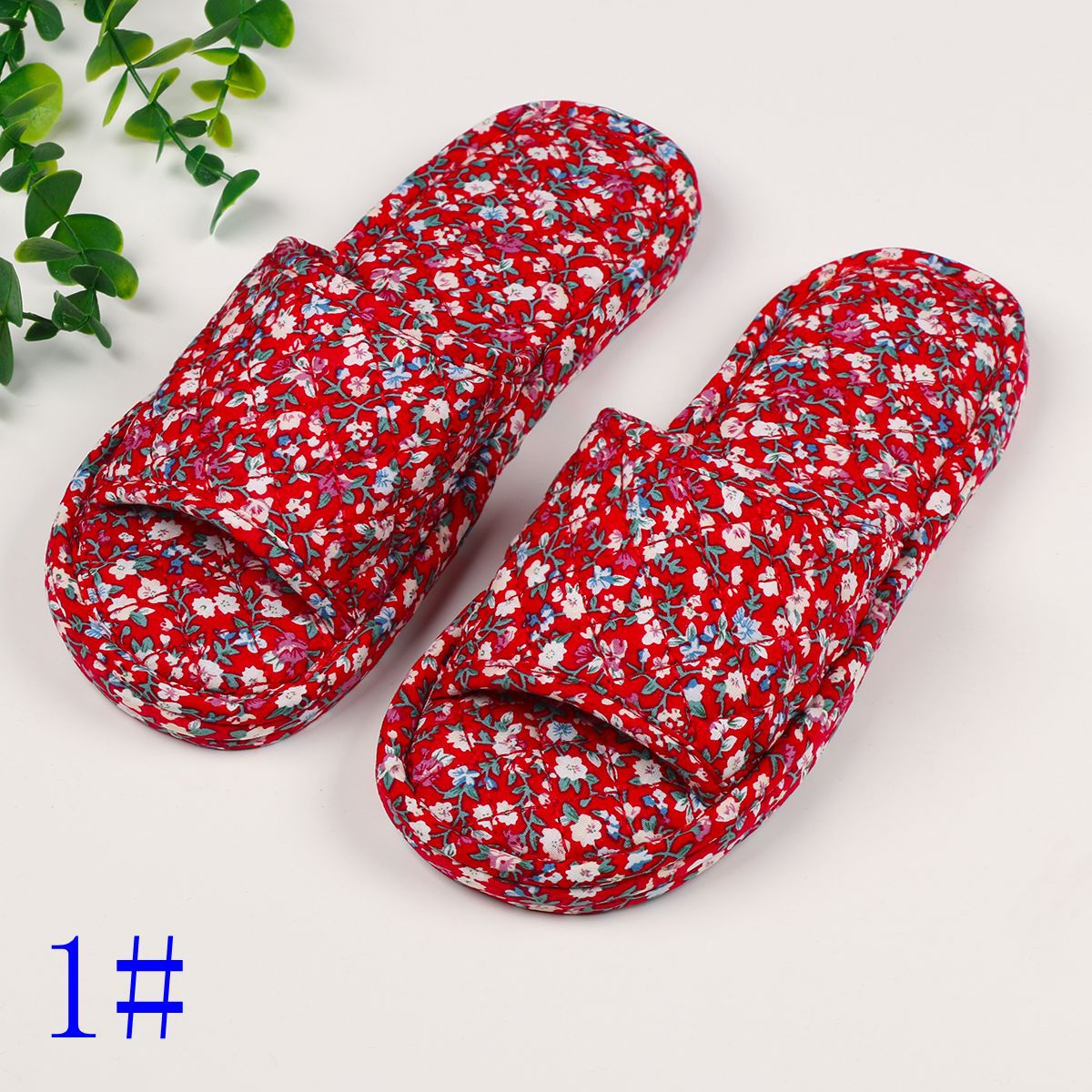 삼겹 꽃무늬 원단 여성용 1