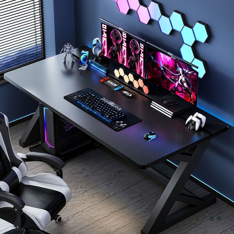 Mountable Robotic Arm Carbon Fiber Gaming Computer Desk Desktop Home Bedroom Simple Sub-Workbench Desk