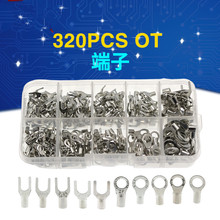 320PCS ѹ101װOT/UTԲͷͭӽ߶ͷ