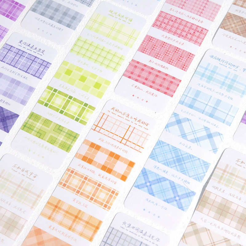 Стикеры Twilight Stickers Scottish Manor Series Basic Plaid Fresh Handbook Материалы декоративные стикеры 8 типов
