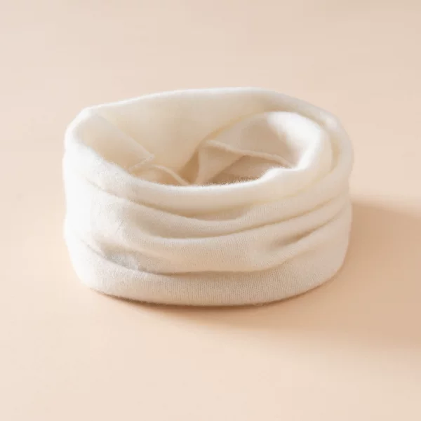 Lekasha cashmere 100% pure cashmere women's solid color knitted warm long scarf