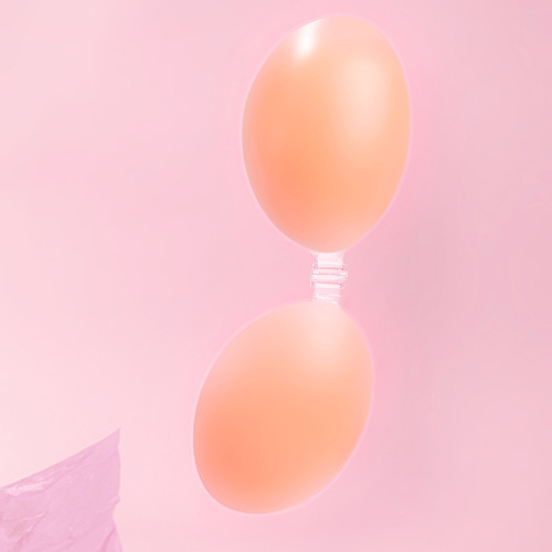 Silicone push-up breast patch shoulder straps strapless invisible breast patch waterproof breathable underwear bra women's silicone bra