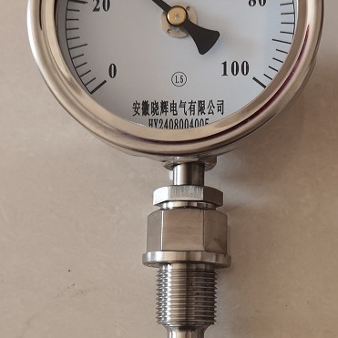 防护型带外螺纹安装套管双金属温度计WSS-481W