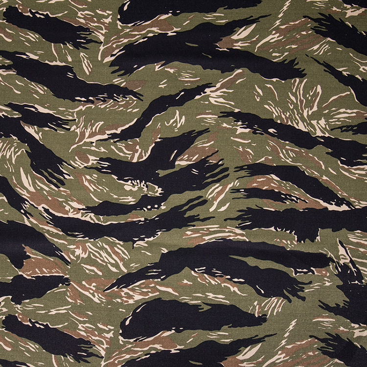 Fabricante al por mayor al aire libre algodón camuflado tela transpirable