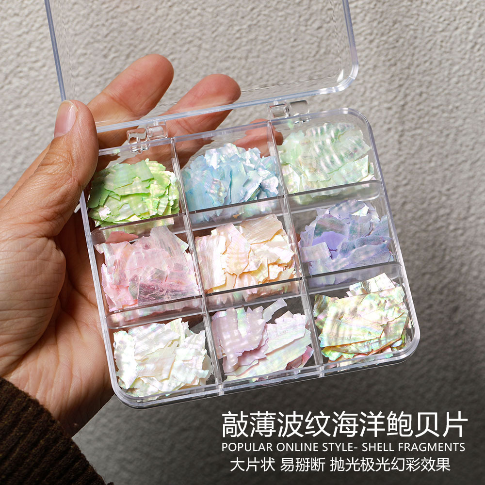 Japanese organic ultra thin nail decoration