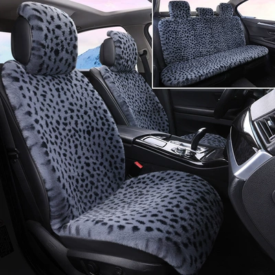 Multi-function pad: Car Seat Cushion, Plush Seat Pad - gray-standard-five-seater-model
