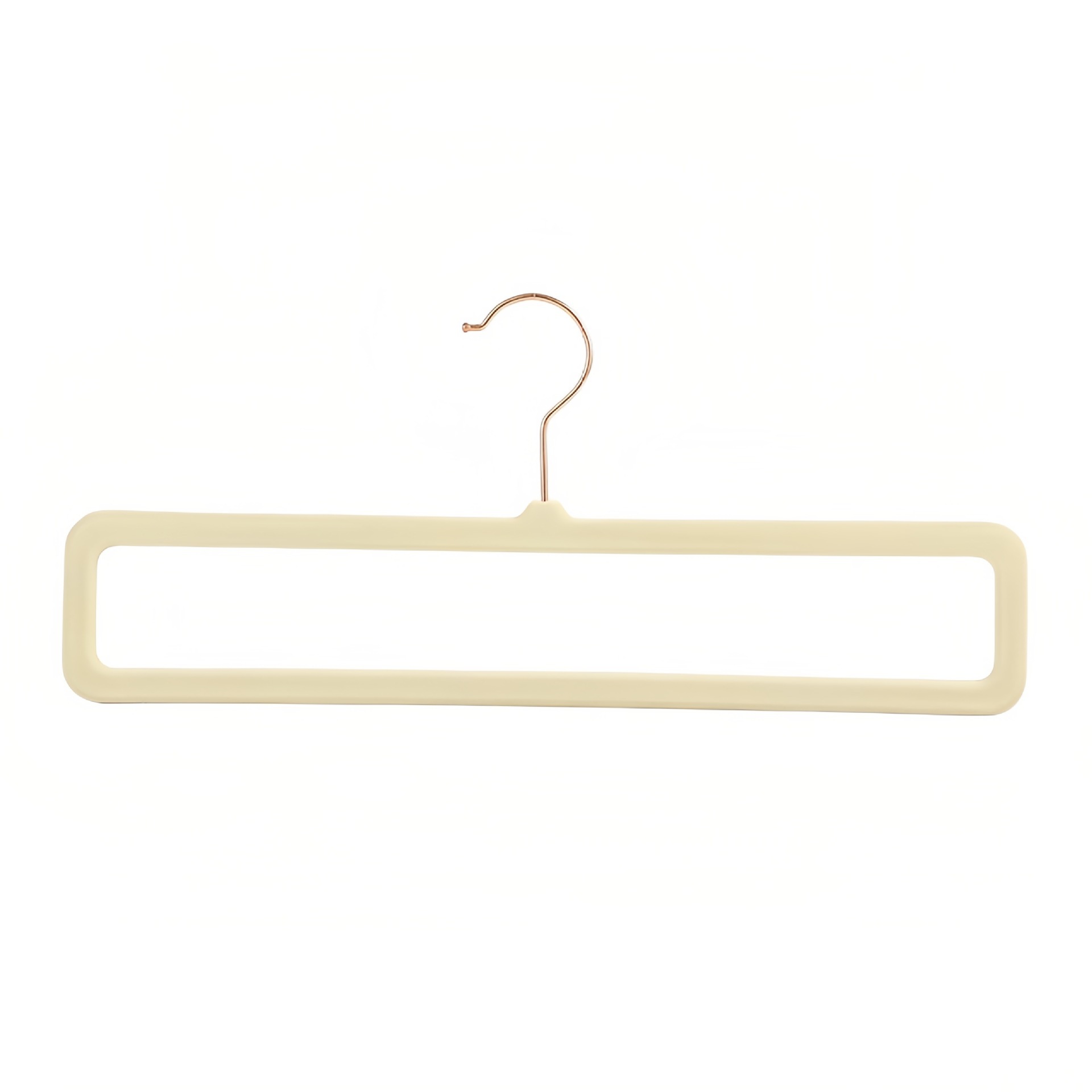 Percha de tela de plástico rectangular ahorro de espacio armario antideslizante sin marcas percha de ropa multipropósito percha bufandas