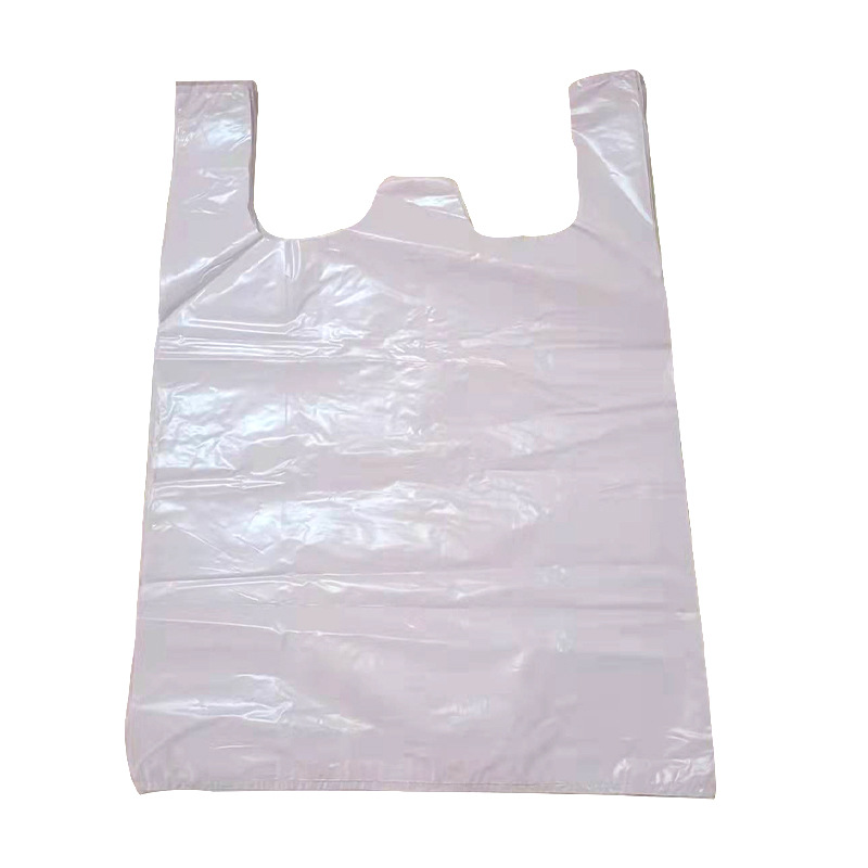 全新料彩色背心袋大號服裝打包袋加厚水產袋海鮮生鮮塑料袋包裝袋