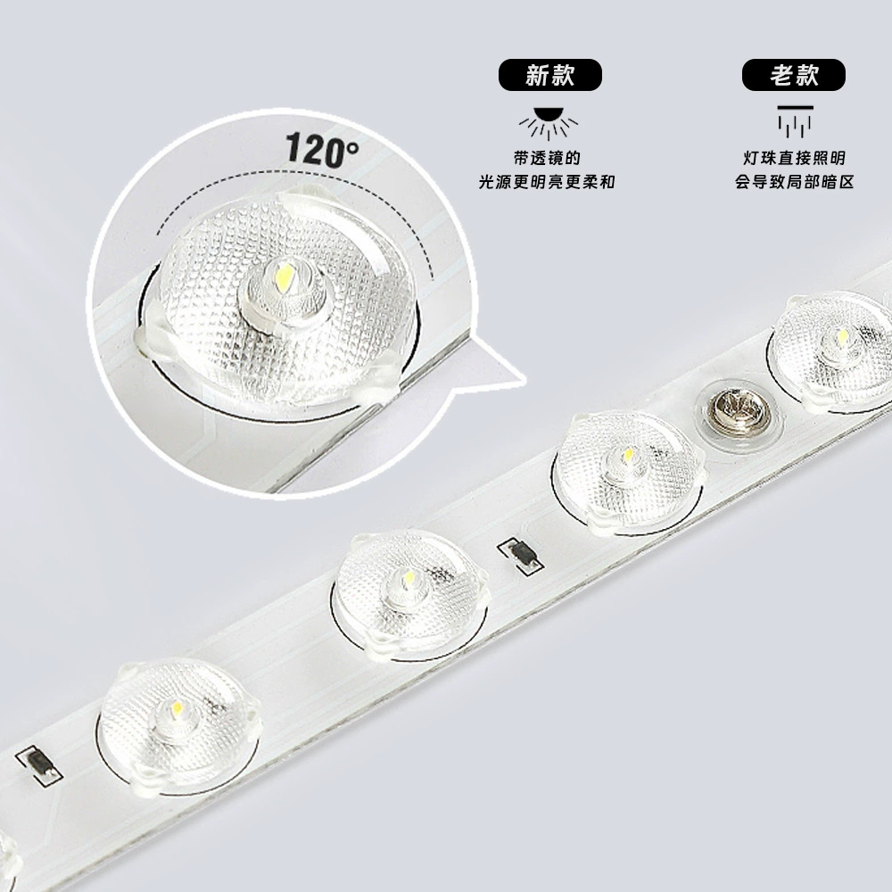 LED rectangular lamp, ceiling ceiling light, mounted ceiling lamp for office, factory direct supply, 36W