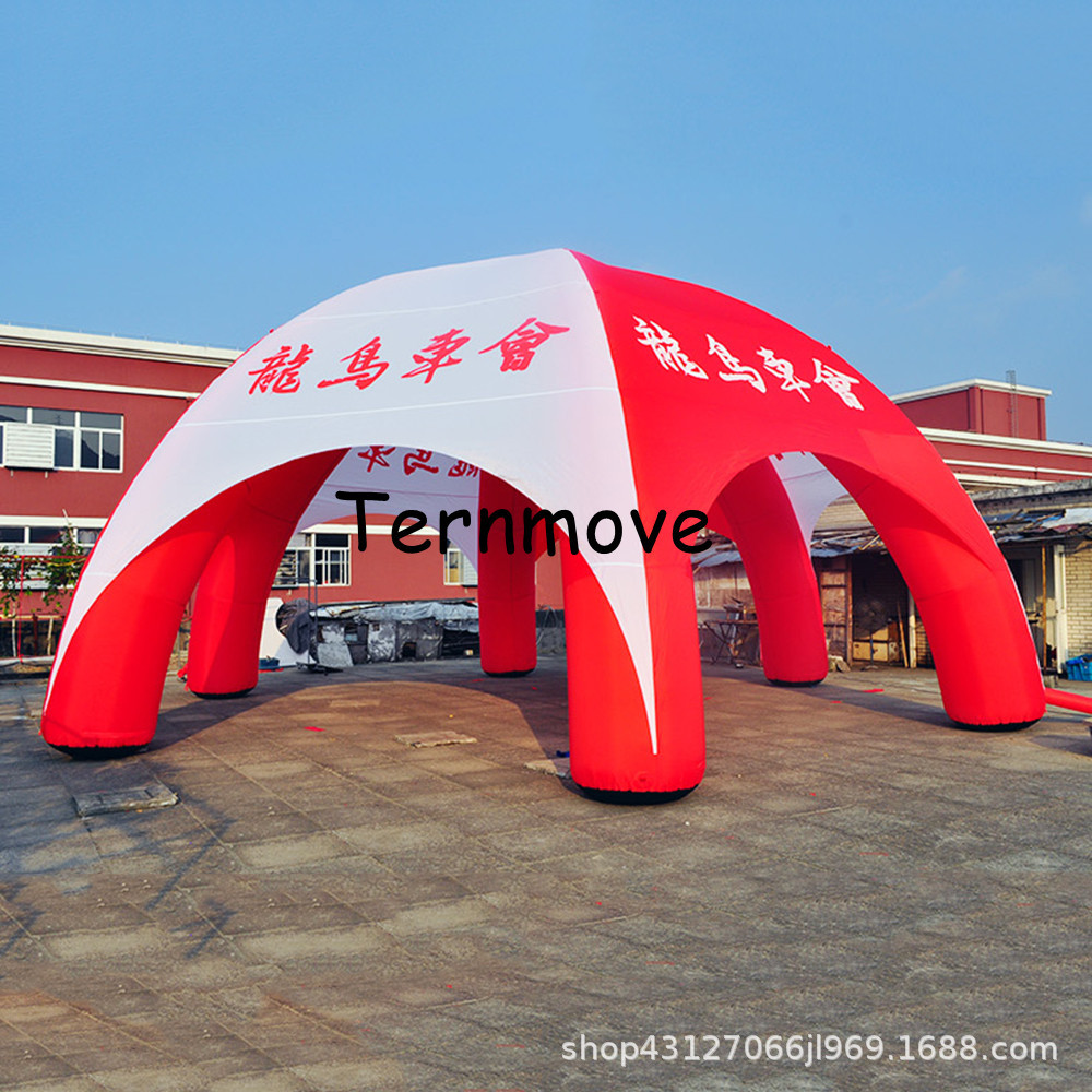 充气圆顶空气4脚6脚帐篷户外野营车展广告活动摊位遮阳气模道具