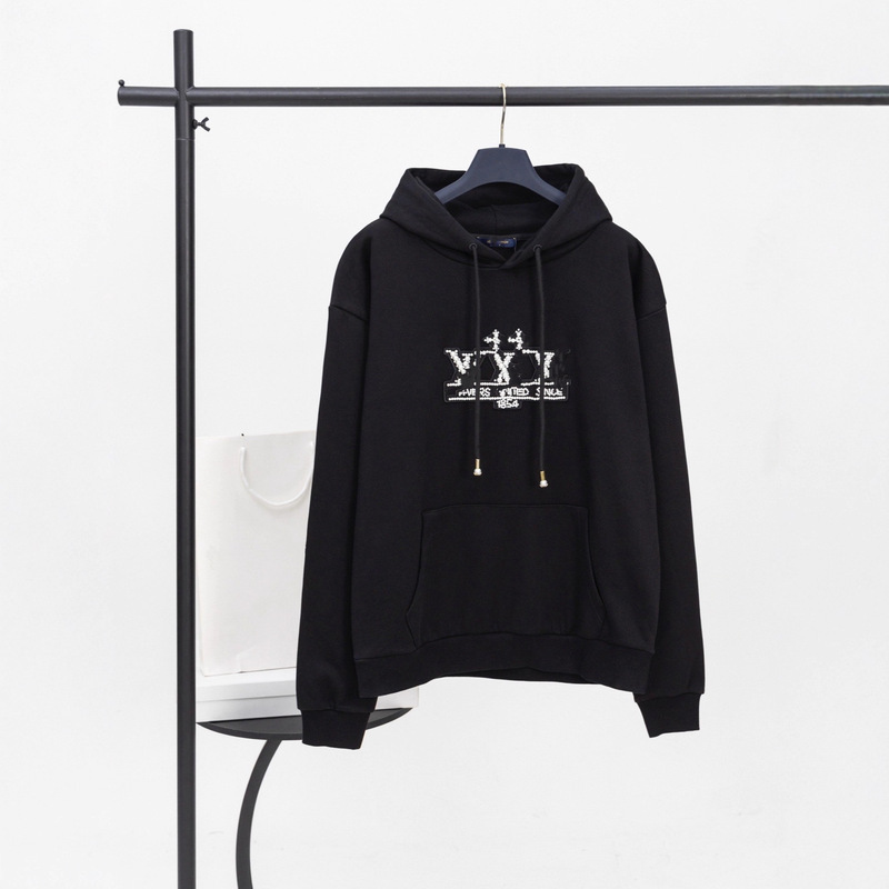 2025 Cross-Border High Version Lujia New Logo Casual Trendy Brand Ceiling Long-Sleeved Hoodie Sweatshirt Export