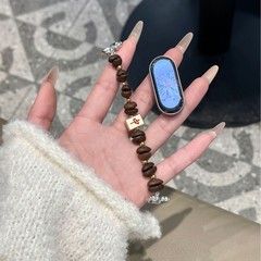 適用小米運動手環9pro/8/7/6リストバンド3/4/5ブレスレット知能腕時計バンドカジュアルリストバンド