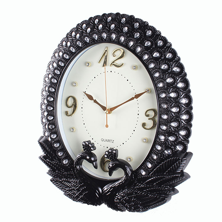 Reloj de pared de estilo europeo Peacock sala de estar reloj de arte creativo moda silenciosa relojes de pared nórdicos relojes de pared domésticos al por mayor