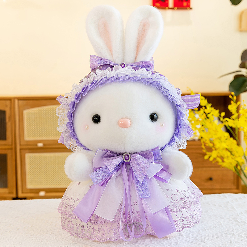 新しいリサ猫ぬいぐるみかわいいリサウサギ人形ぬいぐるみ抱き枕子供女の子プレゼント|undefined
