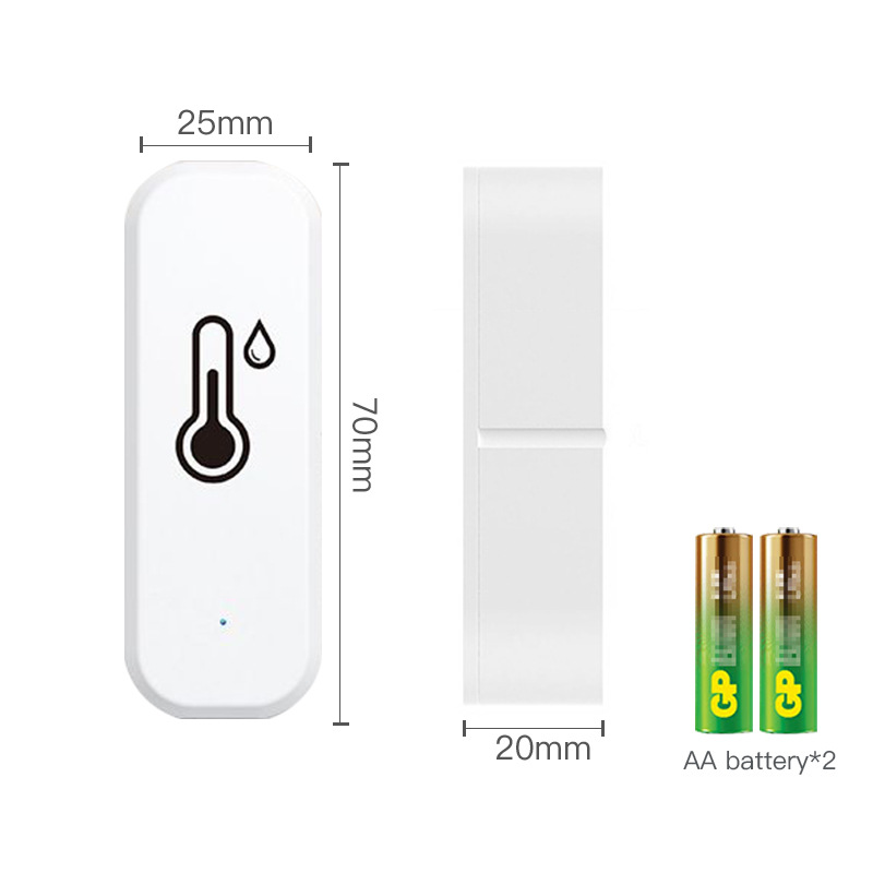 Smart thermo hygrometer, sensor, graffiti
