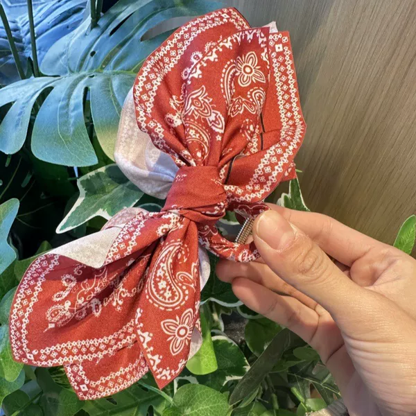 11cm Cashew Flower Clip Bohemian Style Ponytail Clip Vacation Shark Home Plate Hair Clip Fashion Hair Accessories