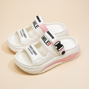 Fashion Trendy Sandals Summer New Travel Outer Wear Fashion Slippers Two-Wear Non-Slip Seaside Personalized Beach Shoes