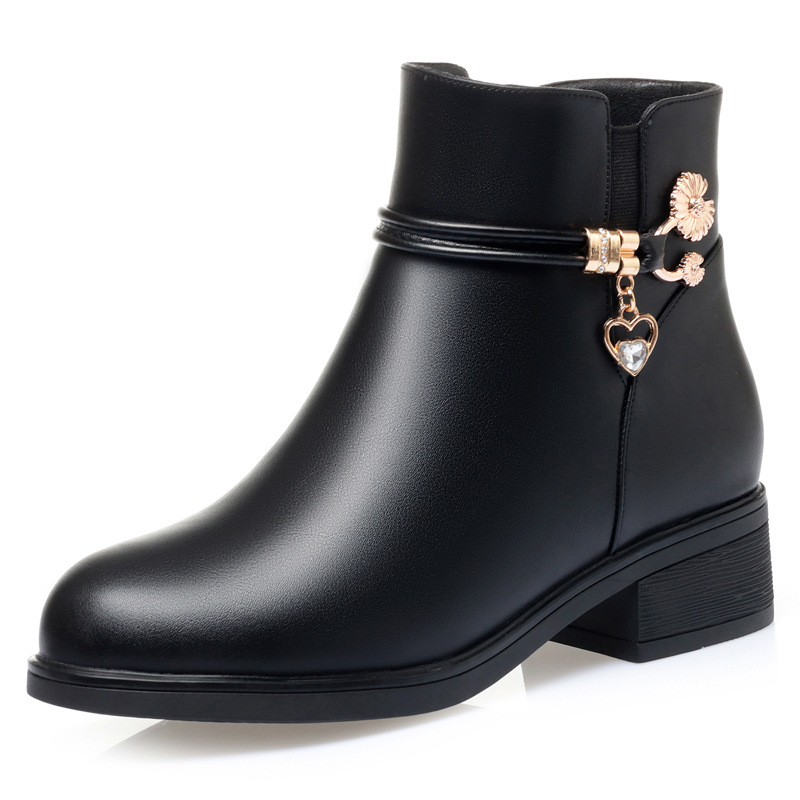 Fabricantes al por mayor zapatos de madre zapatos de primavera para mujer zapatos de algodón de mediana edad para mujer