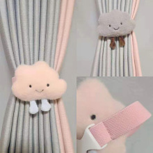 新儿童窗帘卡通绑带扣一对简约现代挂球配件辅料可爱公仔束带绑绳
