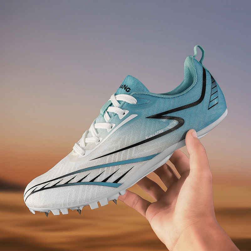 Zapatillas con Clavos de Atletismo de Caucho y Malla Ligero para Pista de Atletismo