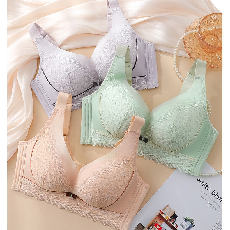 Warm Massage Cup Physical Store Beauty Salon Adjustable Underwear Women's No Steel Ring Small Chest Push-up Bra