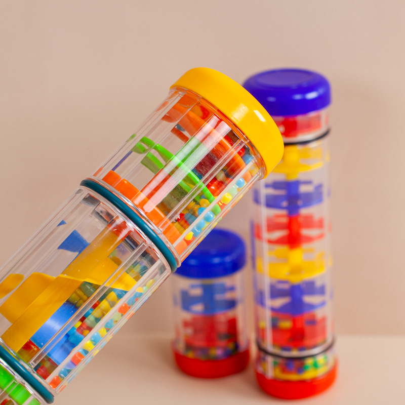 Sección de educación temprana para niños instrumento musical de sonido de lluvia Juguete musical instrumento musical de juguete para niños material didáctico para niños al por mayor