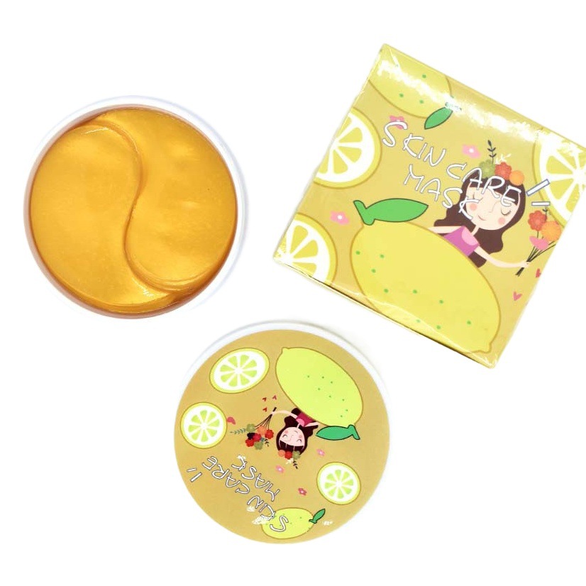 Cross-Border Wholesale Fruit Hydrating Eye Patch Aloe Vera Gold Moisturizing and Lightening Eye Lines Eye Patch Hydrogel Moisturizing Eye Mask
