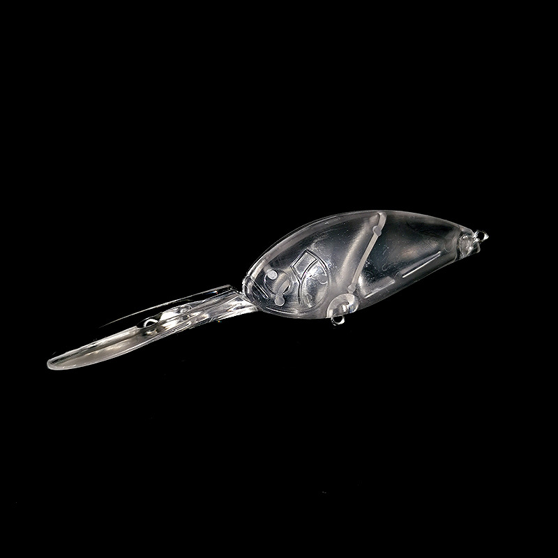 11.5cm/16g长舌板深潜摇滚大胖路亚饵无涂装空白毛坯假饵鱼饵