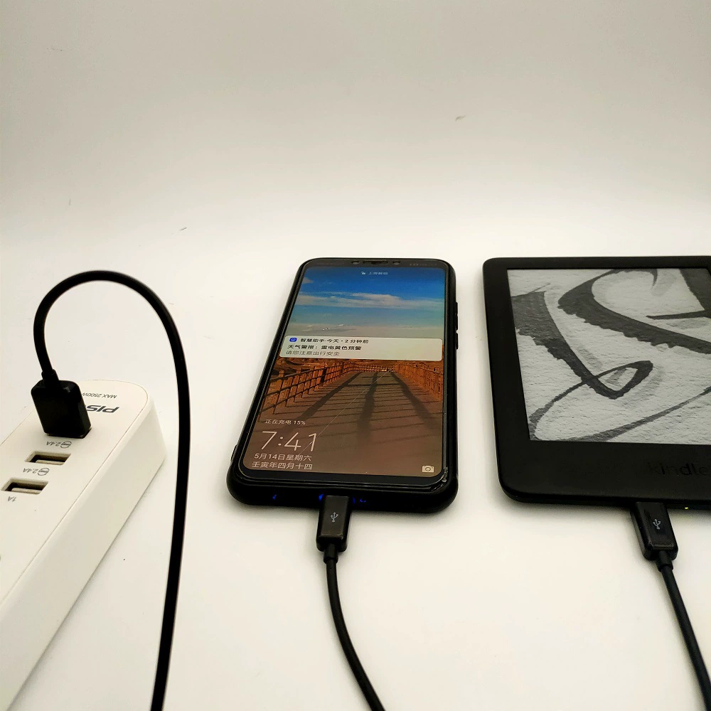 [MICRO USB кабель 1 метр длинный, кабель на два планшета, качественные проводники]
