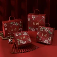Китайская свадебная подарочная коробка, свадебная коробка для конфет, свадебная специальная высококачественная портативная свадебная сумка для конфет, свадебная коробка для конфет, пустая коробка