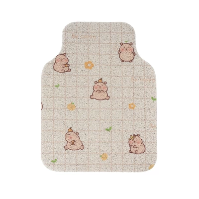 Ring Foot Mats, Universal Foot Pad - capybara-park-foot-pad-front