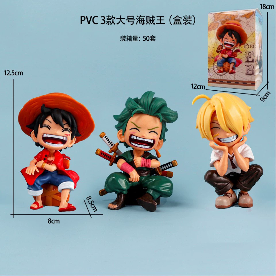 Фигурки One Piece, периферия Лукаки и Эсолон 100 сцен модельные фигуры, оптовые украшения персонажей Нами и Робин