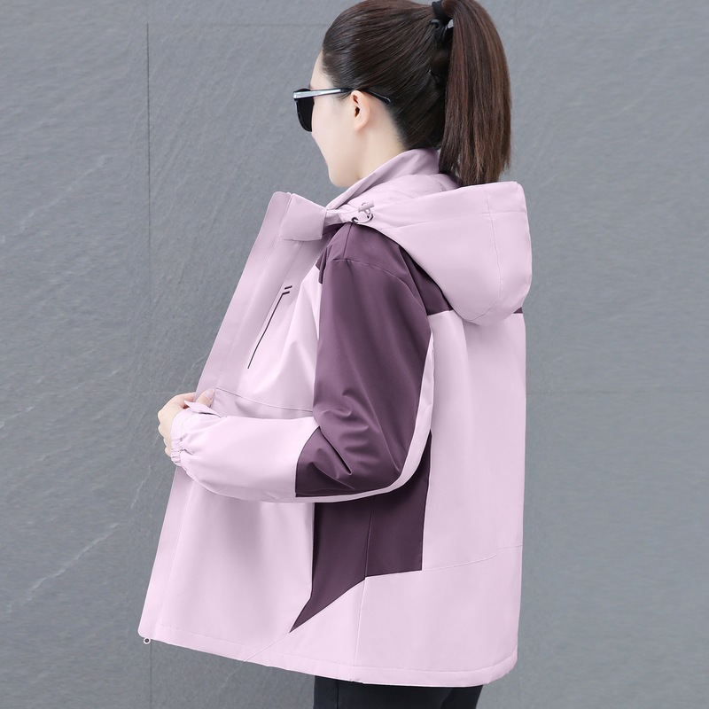 Outdoor Quilted Jacket Jacket for Women Autumn and Winter 2025 New Loose Large Size Fat mm Casual Jacket Windproof Top