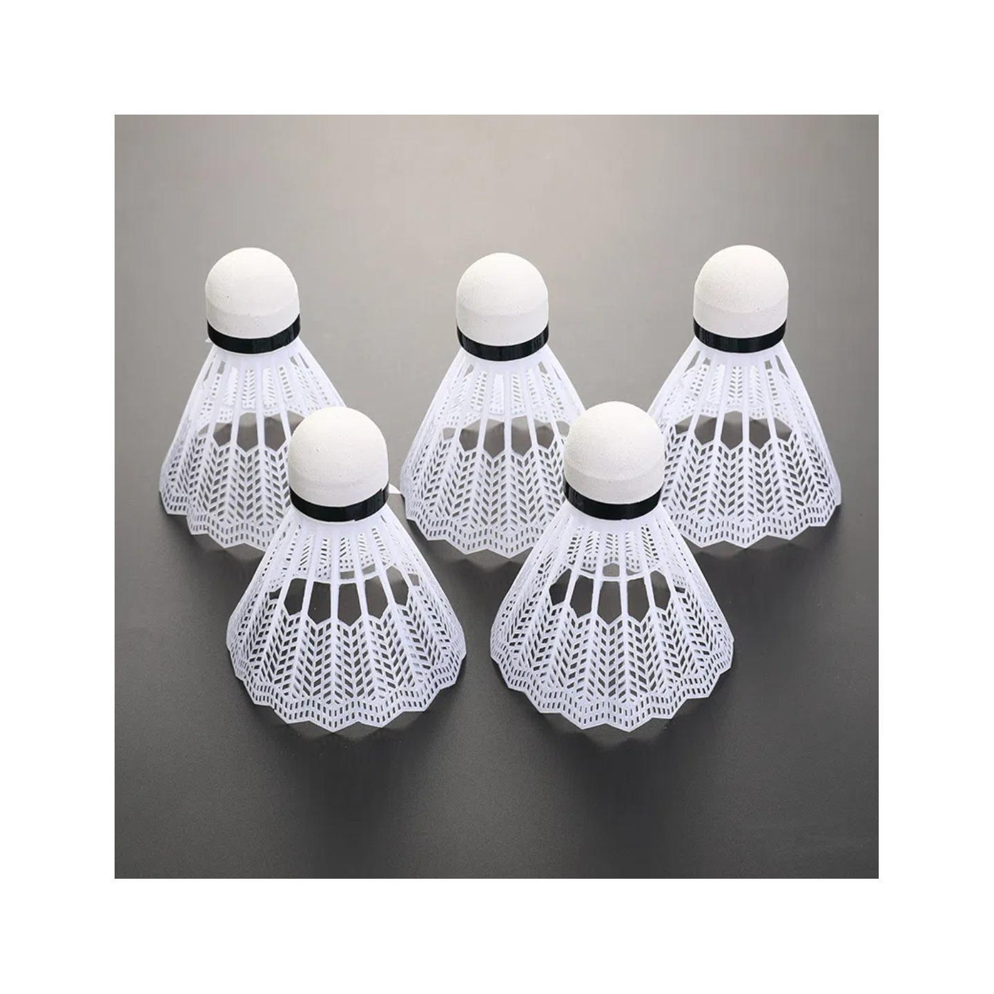 Bienes genuinos Comercio exterior Venta caliente color 12 Paquete de espuma de color cabeza de bola de plástico niños bádminton colorido al azar