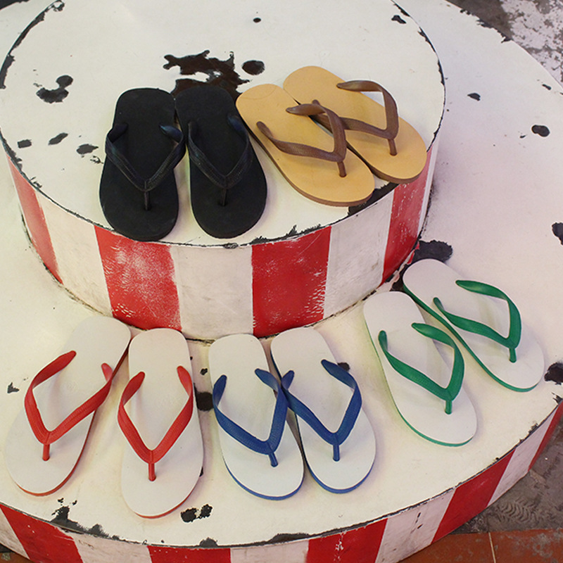 Classic Thai Elephant Flip Flops Men's Summer New Southeast Asian Rubber Slippers Couple Non-slip Flip Flops Wholesale