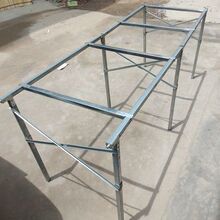 地摊货架折叠H型摆摊折叠桌夜市摆摊架用的架子摊位架加厚万百