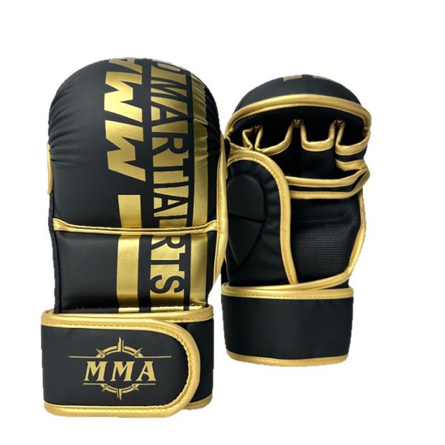Boxing Half-Finger Gloves for Adults, Sanda, Muay Thai, Kidsren's Fighting Mma Professional Fighting Gloves for Teenagers, High-End