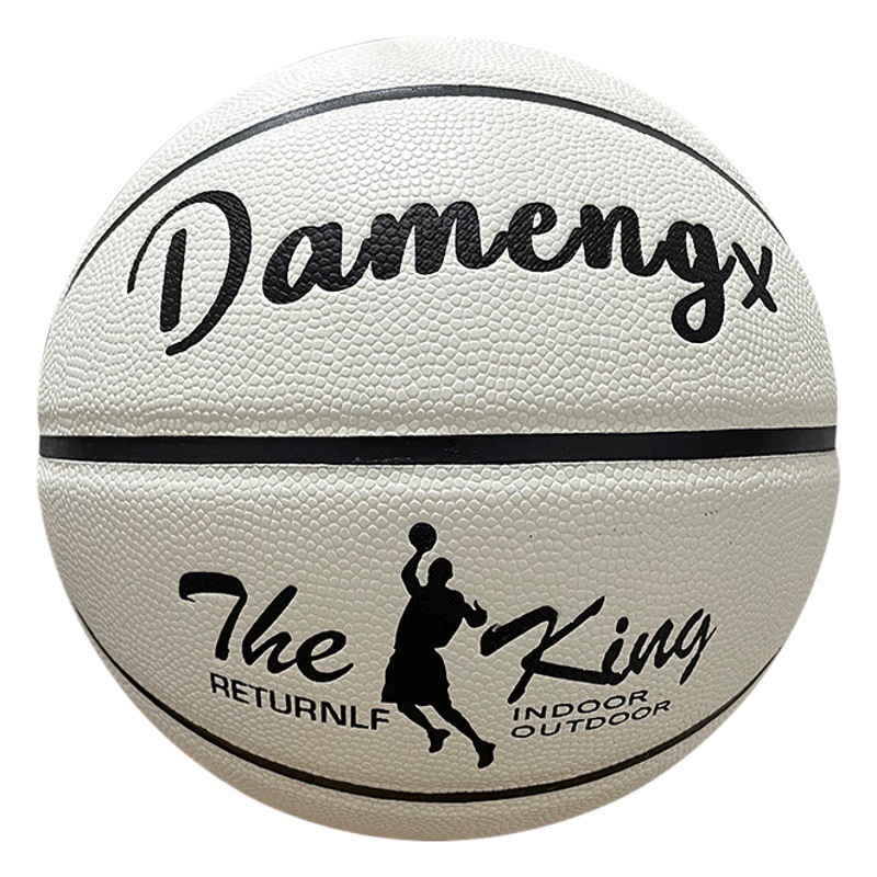 Factory wholesale luminous basketball No.5 No.7 No.6 children adult students PU soft leather outdoor wear-resistant non-slip