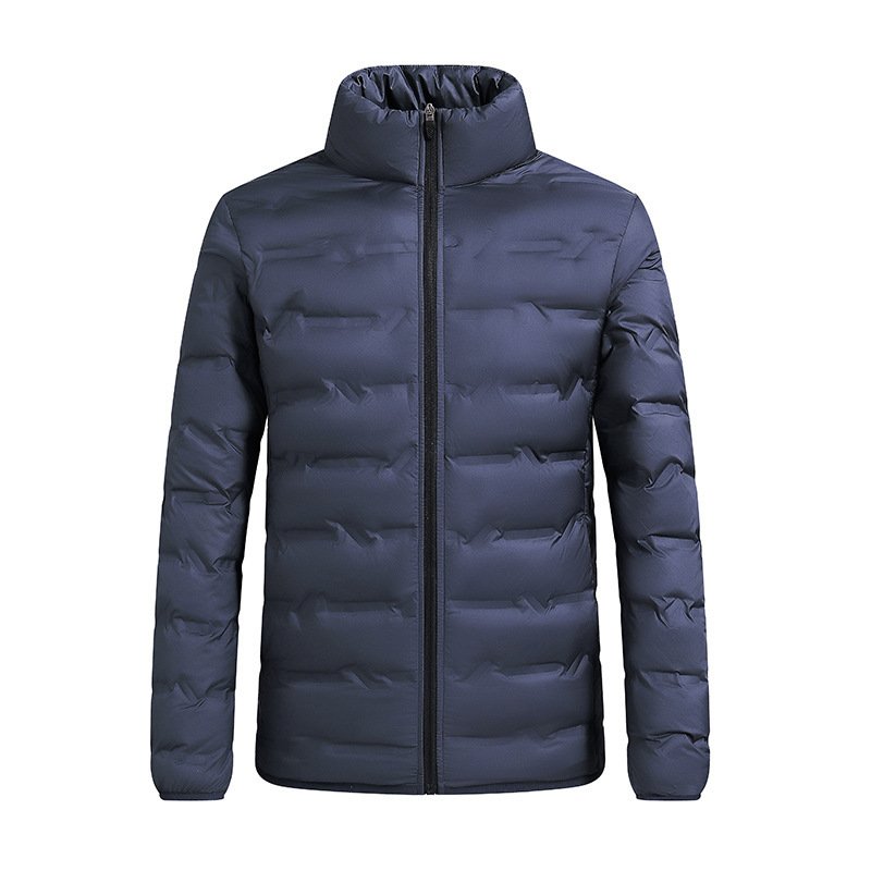 Herenkleding Winter dunne Zijde katoenen jas grafeen spontane warmteopslag warme staande kraag heren Zijde katoenen jas casual dames Zijde katoenen jas_voghion.com